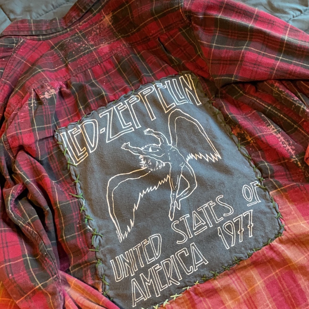 Bleach band flannel